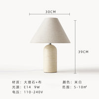 Marble Table Lamp - Scandinavian Design