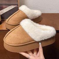 Winter Fashion shoes women slippers Autumn and Winter Indoor EVA Thick Sole Anti-Slip Warm Unisex Slippers Use Indoor Outdoor