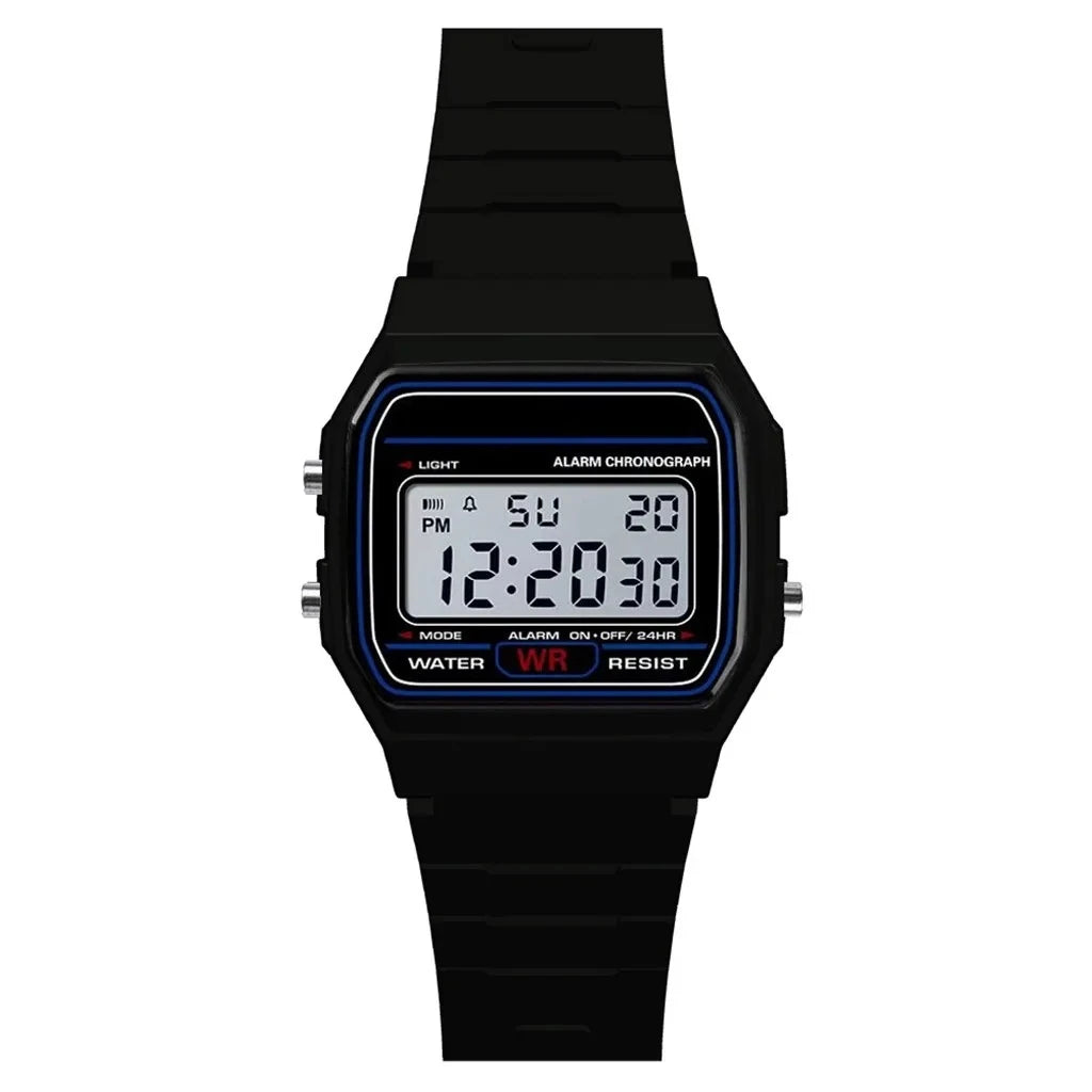 LED Digital Sport Watch – Waterproof Military Style with Alarm & Backlight