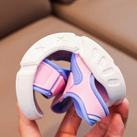 Kids Cartoon PVC Beach Sandals - Soft Sole Anti-Slip Summer Shoes