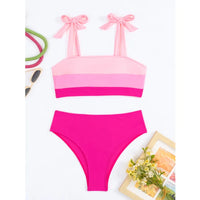 Bikini Rosa Push Up - Traje de Baño Brasileño Sexy 2026