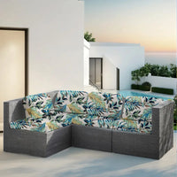 Tropical Leaf Stretch Sofa Covers – Waterproof Outdoor Furniture Protectors