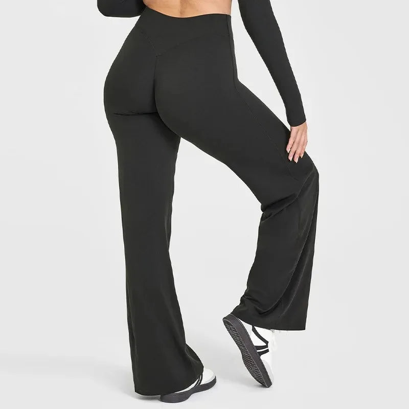 Women's Butter-Soft Straight Leg Yoga Pants - Ultra Comfort Activewear