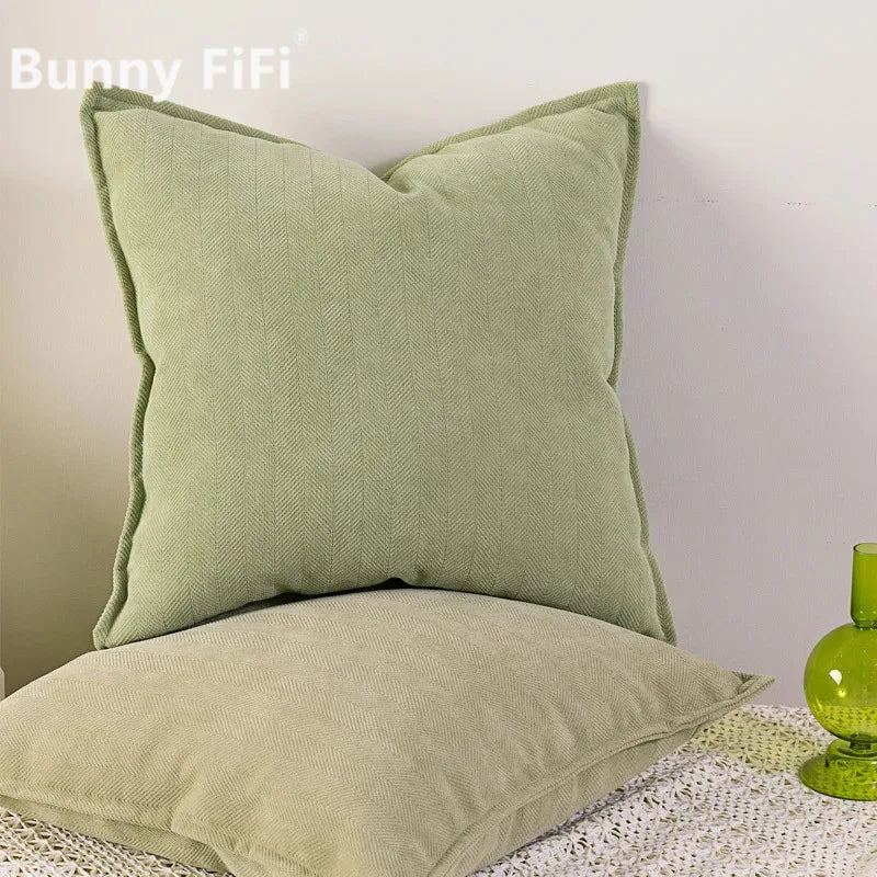 Nordic Chenille Throw Pillow Cover | Thickened Soft Cushion Case for Modern Living