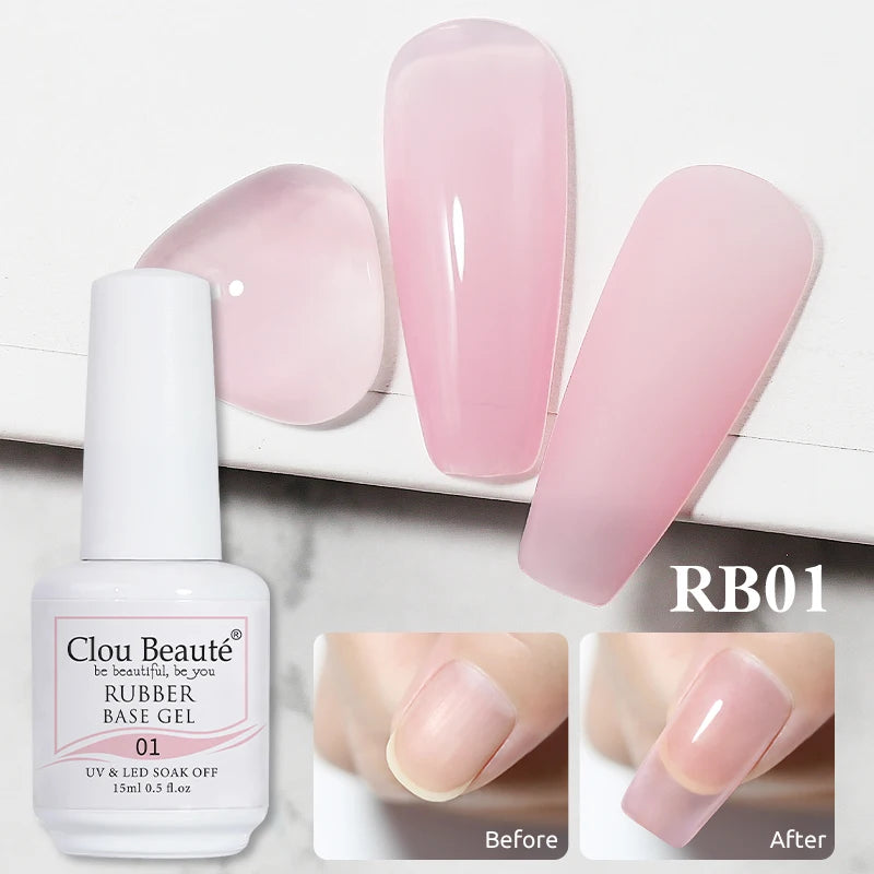 No-Wipe Top Coat & Sticky Base Coat UV Gel Polish — Long-Lasting, MSDS Certified, 15ml