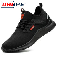 Men's Steel Toe Safety Shoes - Puncture-Proof Work Sneakers