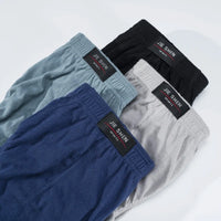 Men’s 100% Cotton Briefs – 4-Pack | Plus Size XL–5XL Breathable Underwear