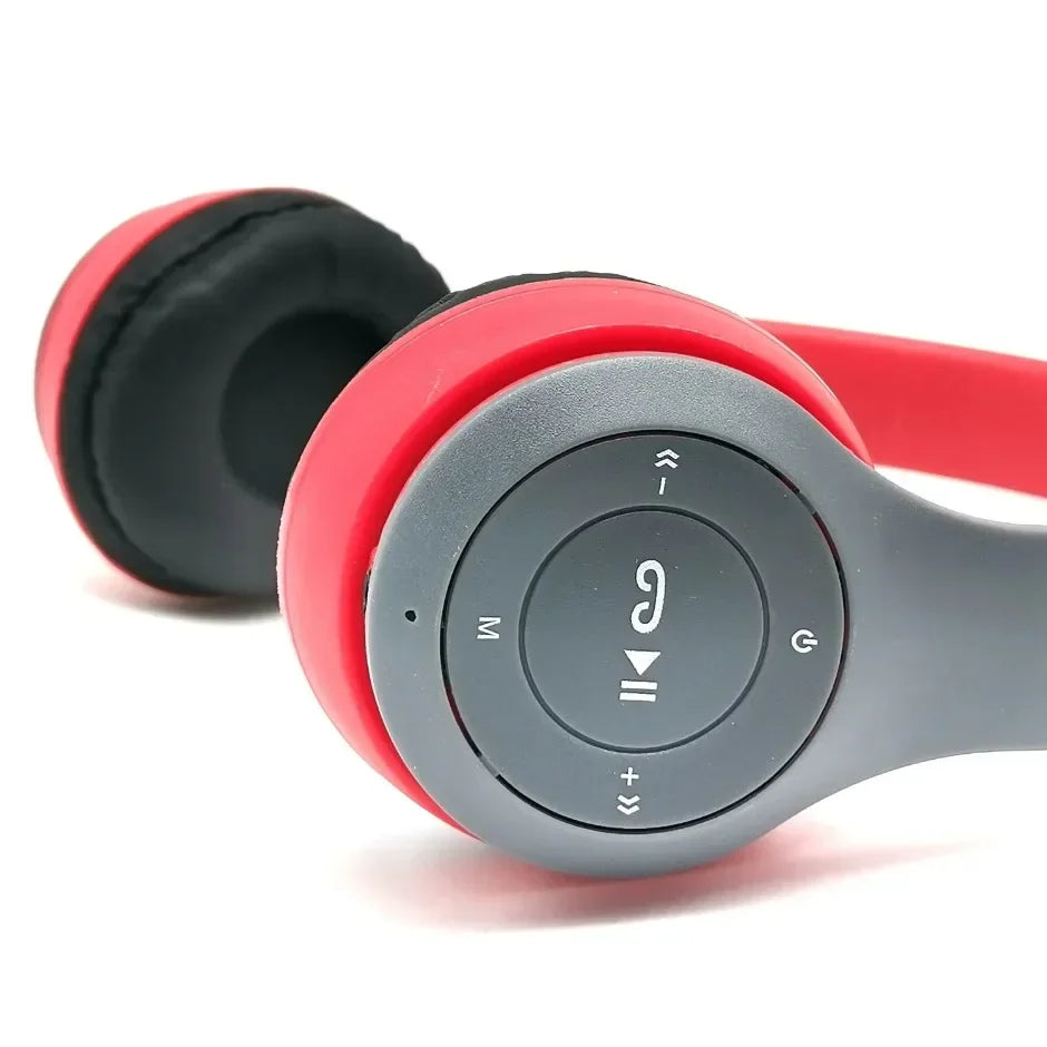 Wireless Bluetooth 5.0 Headphones – Foldable Over-Ear Headset | TF Card + Wired Mode | Universal Compatibility