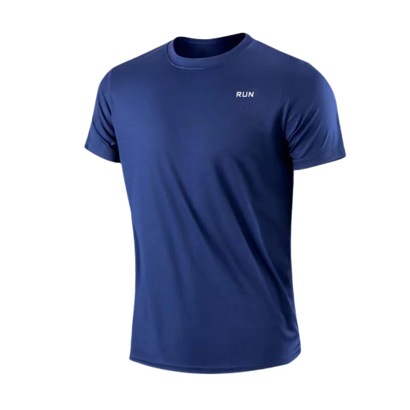 Men's Quick Dry Gym T-Shirt – Moisture Wicking Polyester