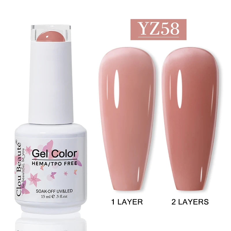 No-Wipe Top Coat & Sticky Base Coat UV Gel Polish — Long-Lasting, MSDS Certified, 15ml