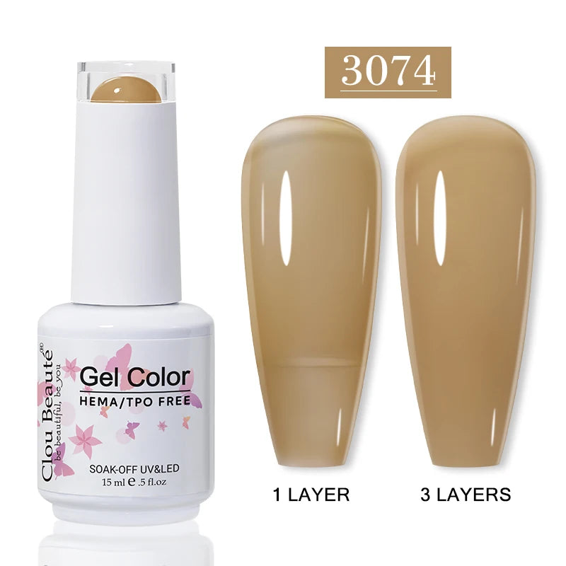 No-Wipe Top Coat & Sticky Base Coat UV Gel Polish — Long-Lasting, MSDS Certified, 15ml