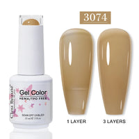 No-Wipe Top Coat & Sticky Base Coat UV Gel Polish — Long-Lasting, MSDS Certified, 15ml