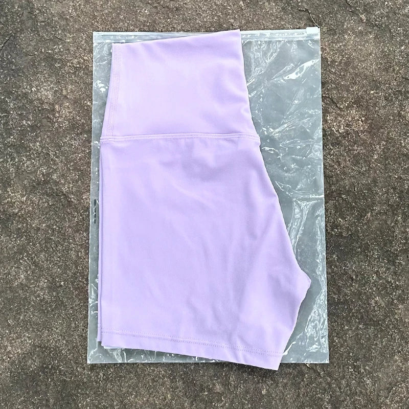 Shorts Deportivos Mujer Cintura Alta - Yoga Gym Running con Efecto Levanta Glúteos