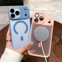 New iphone 17 Pro Max Air Matte Magnetic phone Case For iPhone 17 17A ir 17 Pro For Magsafe Wireless Charger Cover