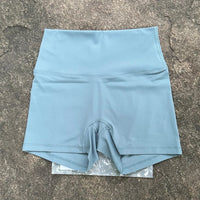 Shorts Deportivos Mujer Cintura Alta - Yoga Gym Running con Efecto Levanta Glúteos