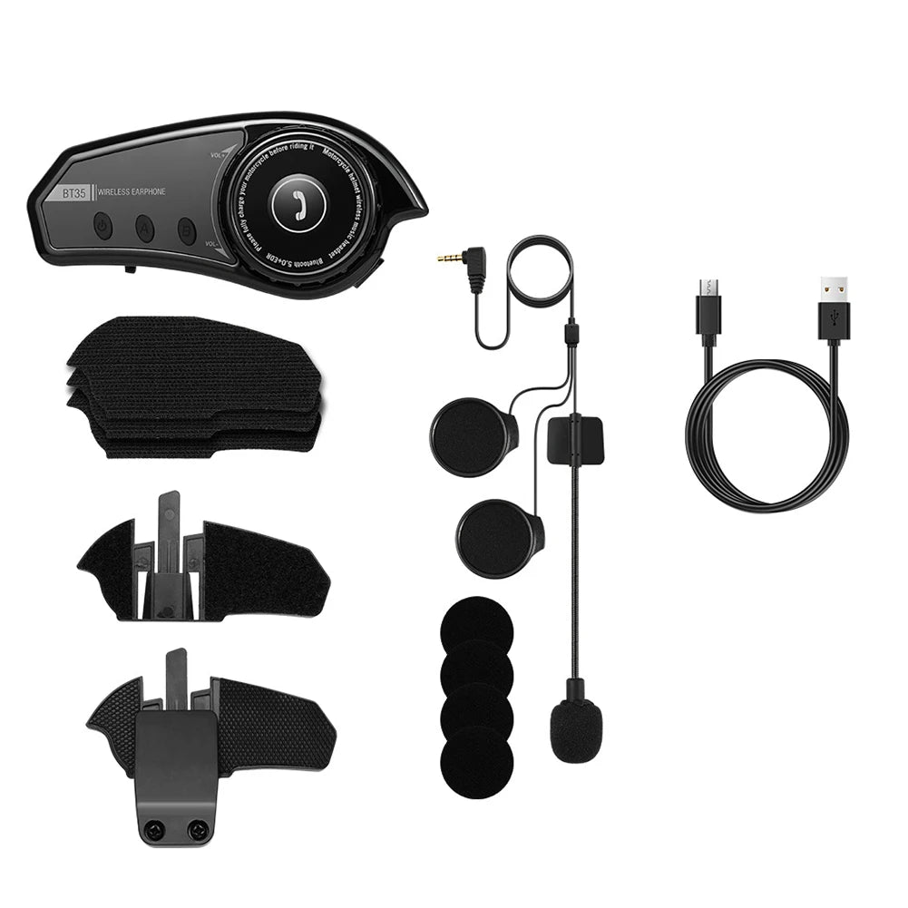 Helmet Headphone with Ambient Light Motorcycle Helmet Headset 800mAh Bluetooth-compatible 5.0 Music Headphone for Riding Cycling