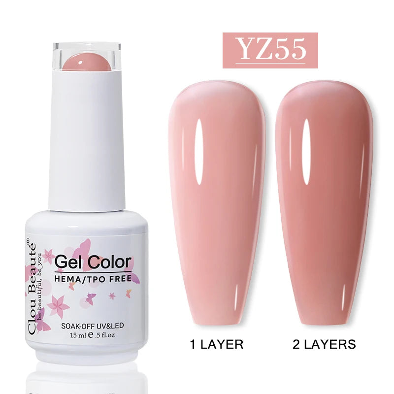 No-Wipe Top Coat & Sticky Base Coat UV Gel Polish — Long-Lasting, MSDS Certified, 15ml