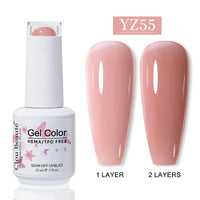 No-Wipe Top Coat & Sticky Base Coat UV Gel Polish — Long-Lasting, MSDS Certified, 15ml