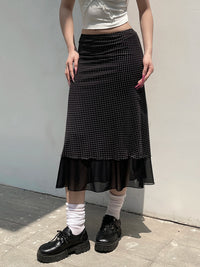 Elegant High Waist Pleated Midi Skirt with Floral Print for Women Stylish A-Line Knee Length Skirt for Summer