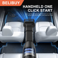 Wireless Handheld Vacuum Cleaner - High Power Portable Car & Home Cleaner with HEPA Filter