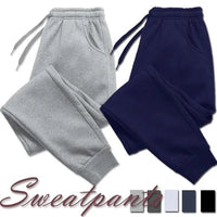 Men's Zip-Closure Jogger Sweatpants | 4-Season Comfort | Gym, Running & Casual | S–XXXL