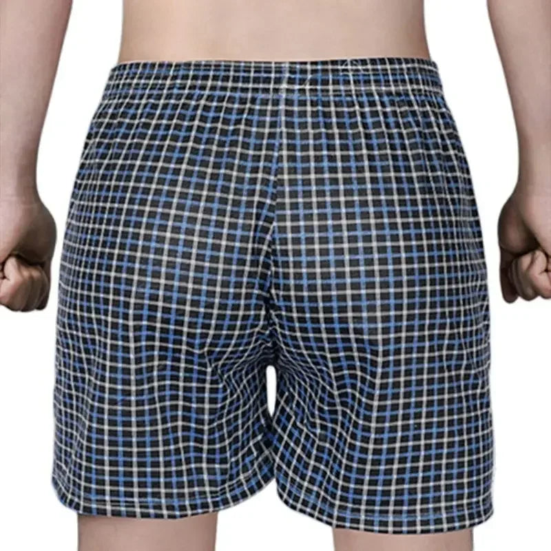 Men's Summer Printed Boxer Shorts — Breathable, Loose Fit, Beach & Homewear, Sizes L–XXL
