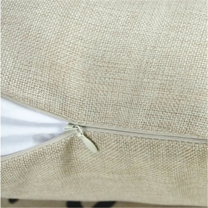 Boho Geometric Printed Throw Pillow Cover | Linen Cotton Cushion Case for Sofa
