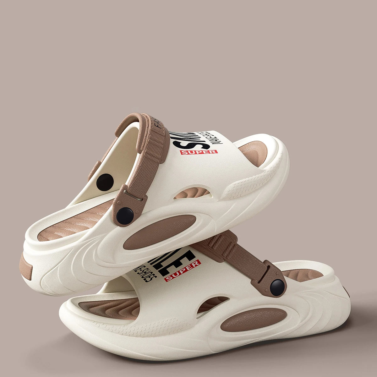 Men's Anti-Slip Beach Slides - Ultra Light Summer Slippers