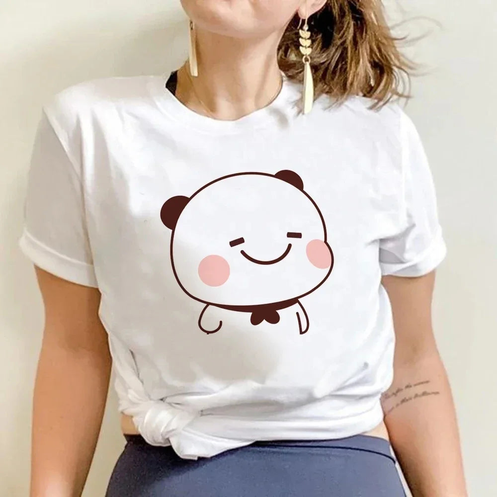 Women's Bubu Dudu Y2K T-Shirt - Harajuku Anime Streetwear