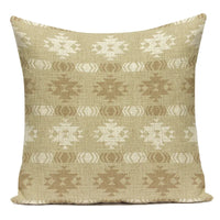 Boho Geometric Printed Throw Pillow Cover | Linen Cotton Cushion Case for Sofa