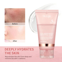 Eelhoe Collagen Overnight Peel-Off Face Mask – 75ml | Anti-Aging, Hydrating & Firming Korean Skincare