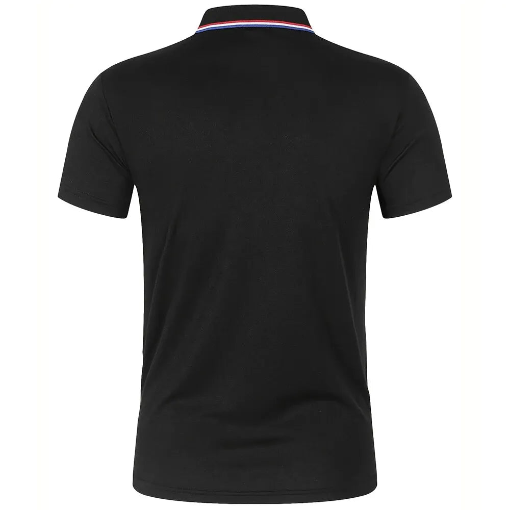 Men's Premium Polo Shirt - Breathable Casual Short Sleeve