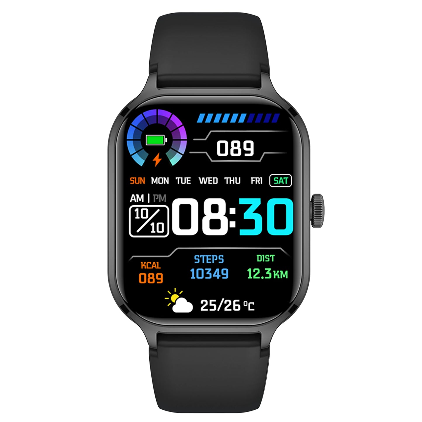 Bluetooth Smartwatch with Custom Dial & Calling