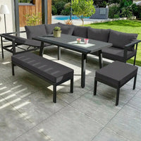 Tropical Print Outdoor Sofa Cushion Cover Set | Stretch Seat Protectors