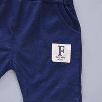 Boys Summer Outfit Set - Cotton Shirt & Shorts 2-Piece