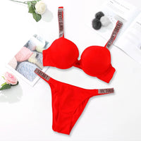 Women's Sexy Lingerie Set – Push-Up Bra & Panty | Soft, Breathable & Elegant