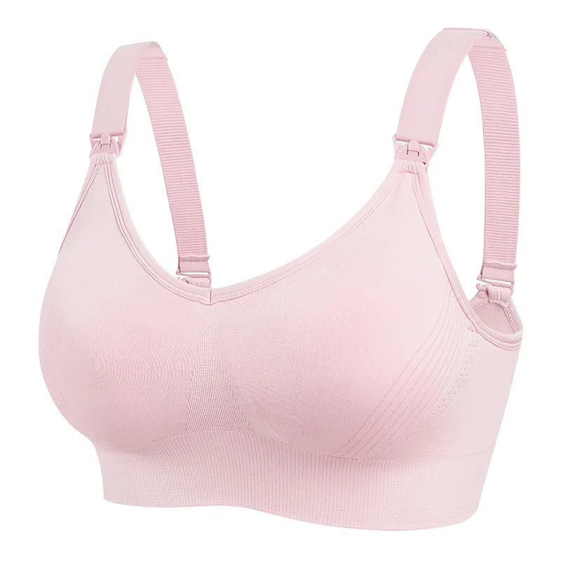 Maternity Push-Up Nursing Bra | Wire-Free Breastfeeding Bra for Women | M–XXL