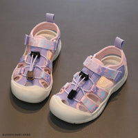 Jiiyello Camouflage Sports Sandals - Toe Protection Water Shoes for Kids