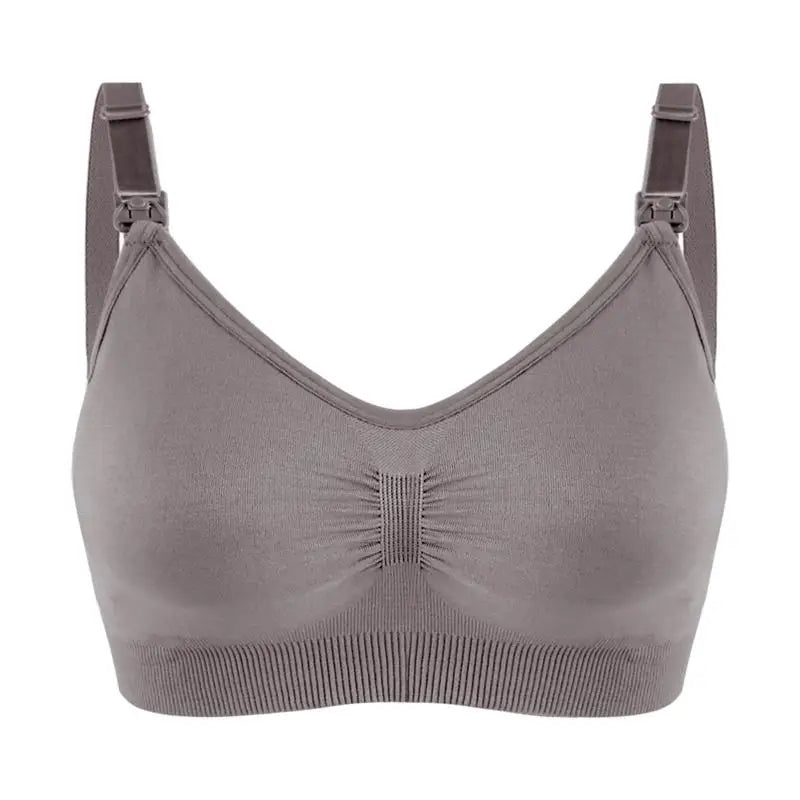 Boneless Nursing Bra – Front Clasp, U-Back & Removable Pads | Anti-Sagging Maternity Bra