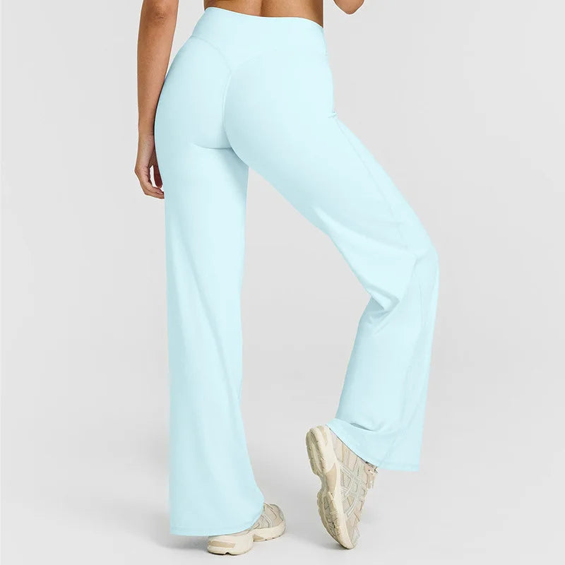 Women's Butter-Soft Straight Leg Yoga Pants - Ultra Comfort Activewear