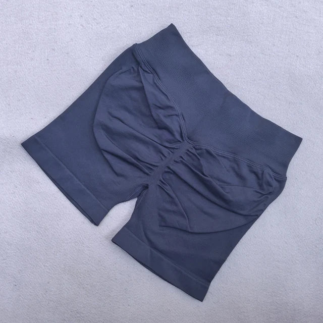 Conjunto Yoga 2 Piezas Mujer - Top Halter Sin Espalda y Shorts Cintura Alta Seamless
