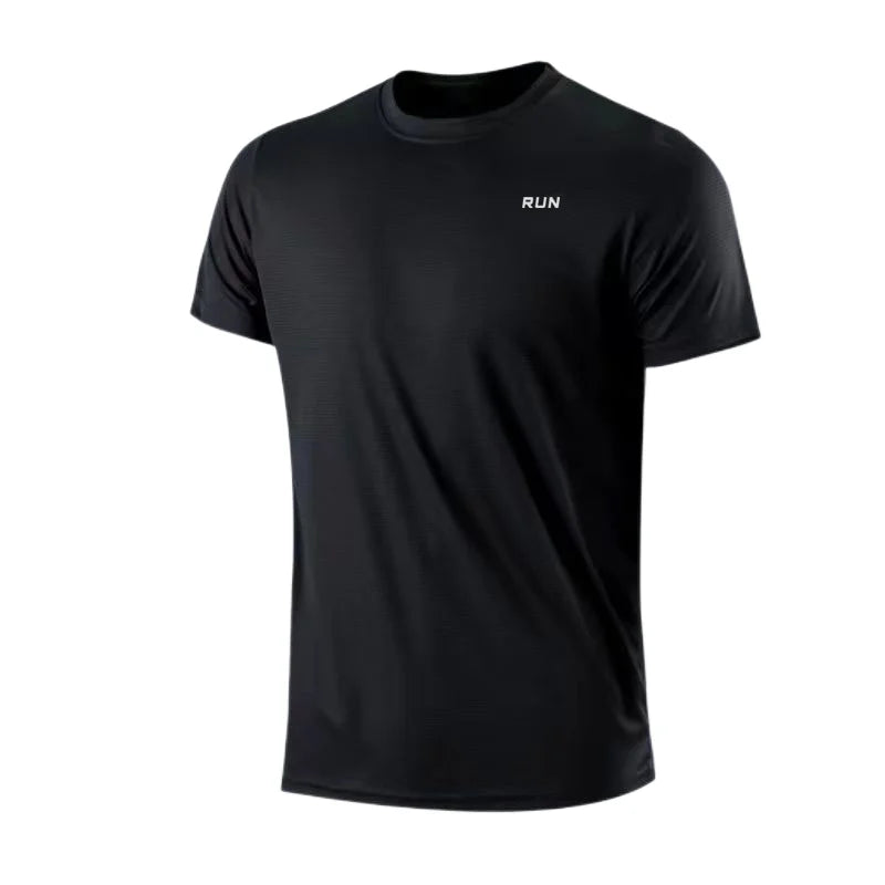 Men's Quick Dry Gym T-Shirt – Moisture Wicking Polyester