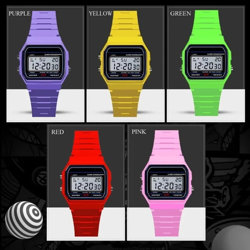 LED Digital Sport Watch – Waterproof Military Style with Alarm & Backlight