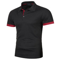 Men's Short Sleeve Polo Shirt – Lightweight Breathable Lapel Tee | Casual Streetwear Summer Top