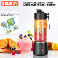 Portable USB Electric Citrus Juicer | Rechargeable Mini Squeezer for Oranges, Lemons & More