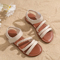 Sandalias Tejidas a Mano para Niños - Suela Gruesa y Suave | Tallas 26-36