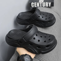 Men's Breathable Beach Sandals - Non-Slip Thick Sole Summer Slippers