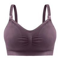 Seamless Maternity Nursing Bralette | Wire-Free Sleep Bra for Pregnant & Breastfeeding Women