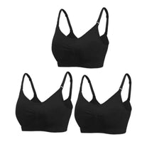 Nursing Bras for Breastfeeding Women – 3-Pack Seamless Maternity Bra (S–4XL)