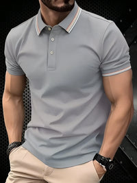 Stretch Polo T-Shirt | Slim Fit Golf Polo for Men | Sizes M–4XL